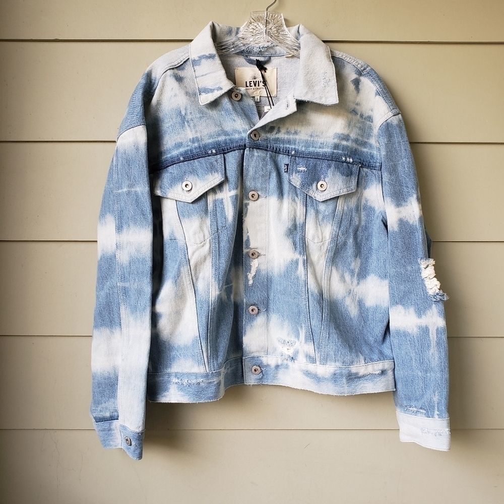 LEVI'S Made & Crafted Distressed Jean Jacket